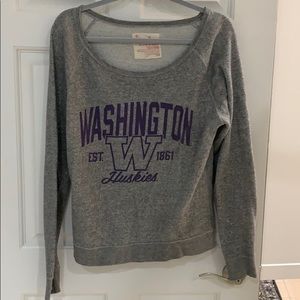 University of Washington sweatshirt